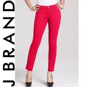 EUC JBrand pink skinny leg jeans, 29